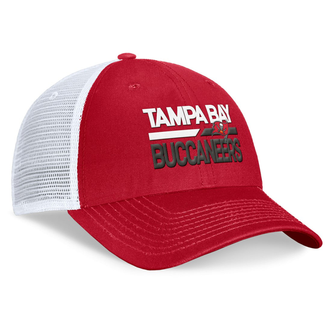 Fanatics Tampa Bay Buccaneers Upper Trucker Adjustable Hat Red/White