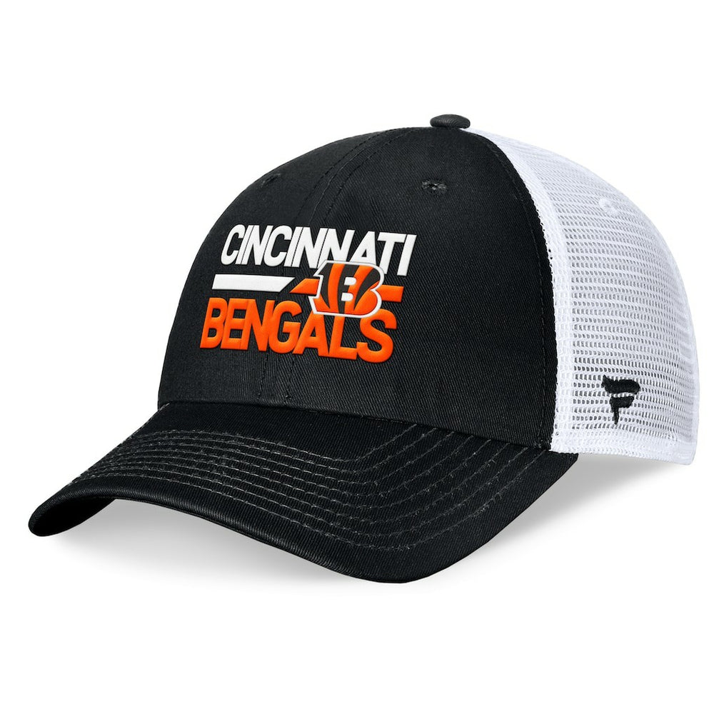 Fanatics Cincinnati Bengals Upper Trucker Adjustable Hat Black/White