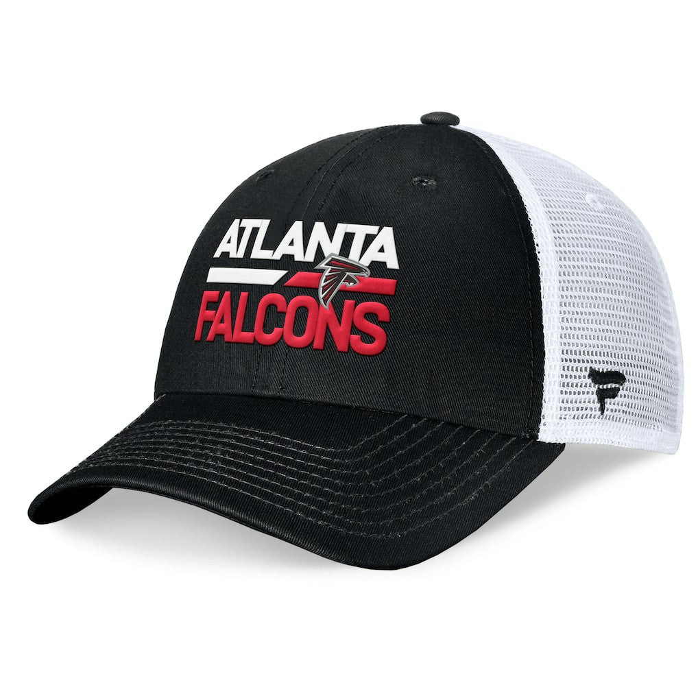 Fanatics Atlanta Falcons Upper Trucker Adjustable Hat Black/White