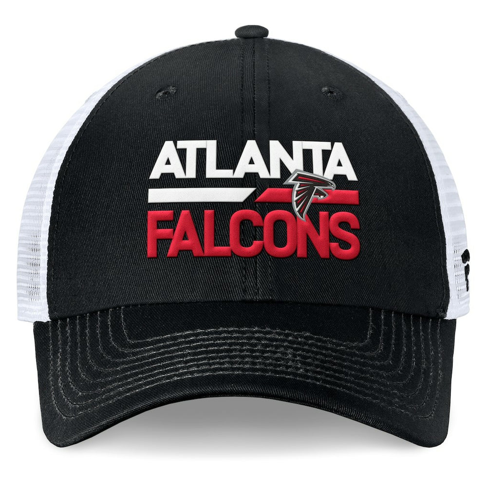 Fanatics Atlanta Falcons Upper Trucker Adjustable Hat Black/White