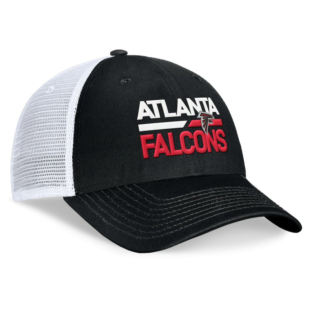 Fanatics Atlanta Falcons Upper Trucker Adjustable Hat Black/White