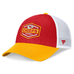 Fanatics Kansas City Chiefs Bench Trucker Adjustable Hat Red/Gold