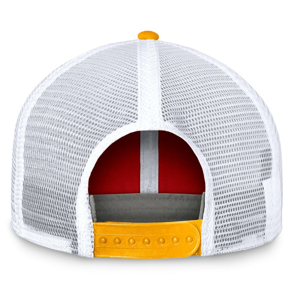 Fanatics Kansas City Chiefs Bench Trucker Adjustable Hat Red/Gold