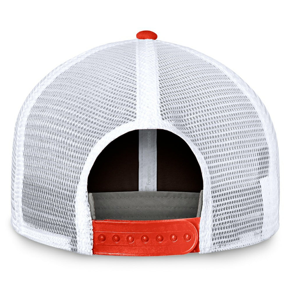 Fanatics Cleveland Browns Bench Trucker Adjustable Hat Brown/Orange