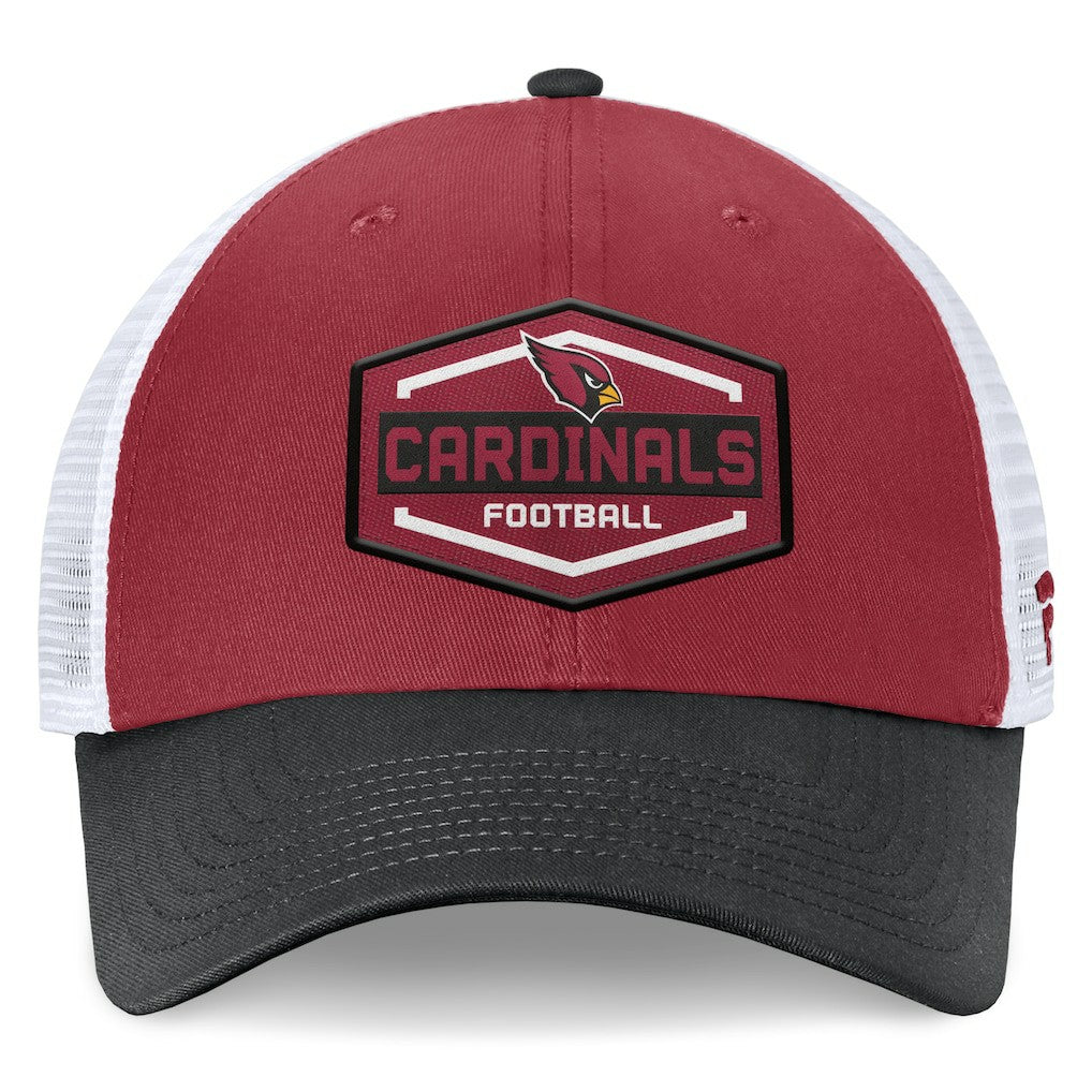 Fanatics Arizona Cardinals Bench Trucker Adjustable Hat Cardinal/Black