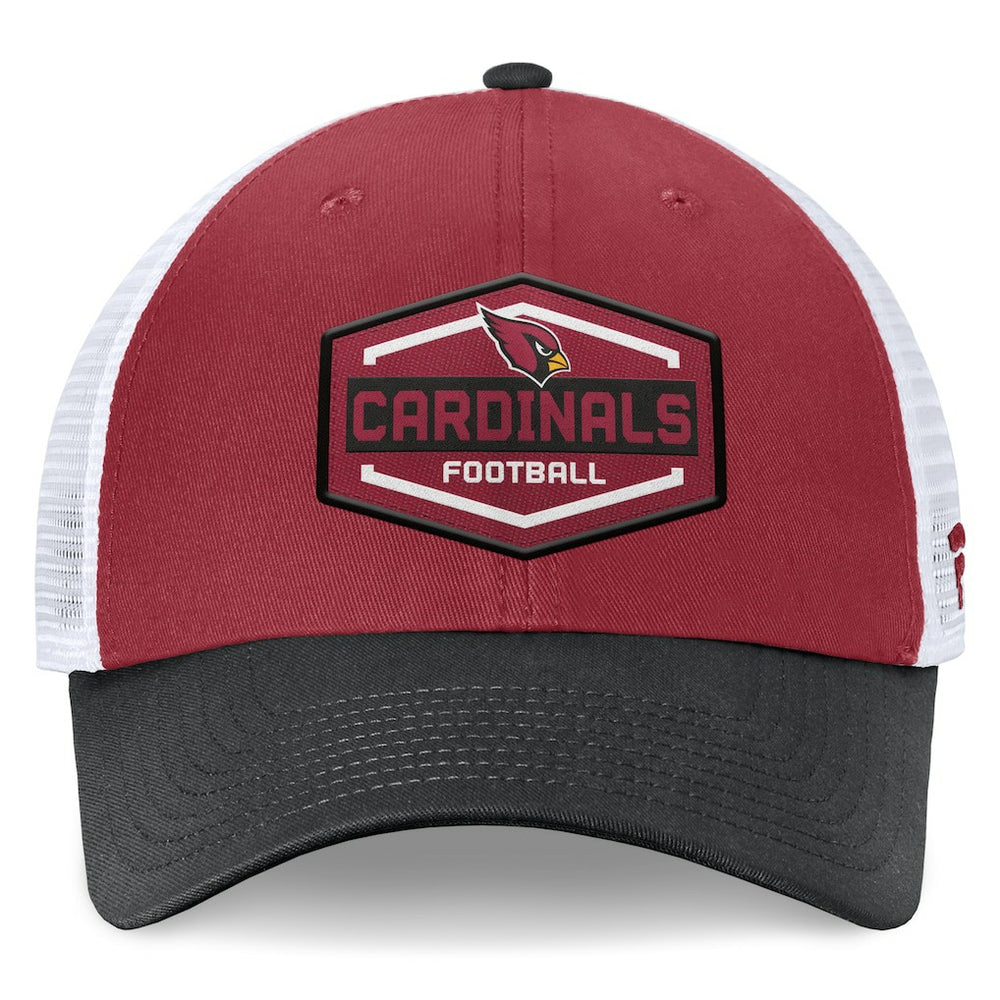 Fanatics Arizona Cardinals Bench Trucker Adjustable Hat Cardinal/Black
