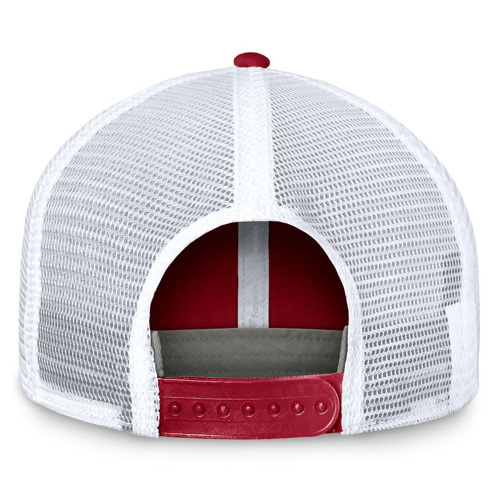 Fanatics Atlanta Falcons Bench Trucker Adjustable Hat Black/Red