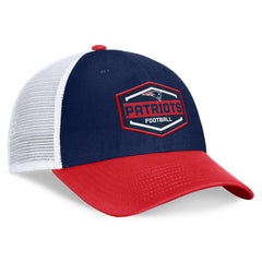 Fanatics New England Patriots Bench Trucker Adjustable Hat Navy/Red