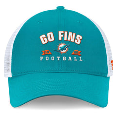 Fanatics Miami Dolphins Timeout Trucker Adjustable Hat Aqua