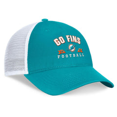 Fanatics Miami Dolphins Timeout Trucker Adjustable Hat Aqua