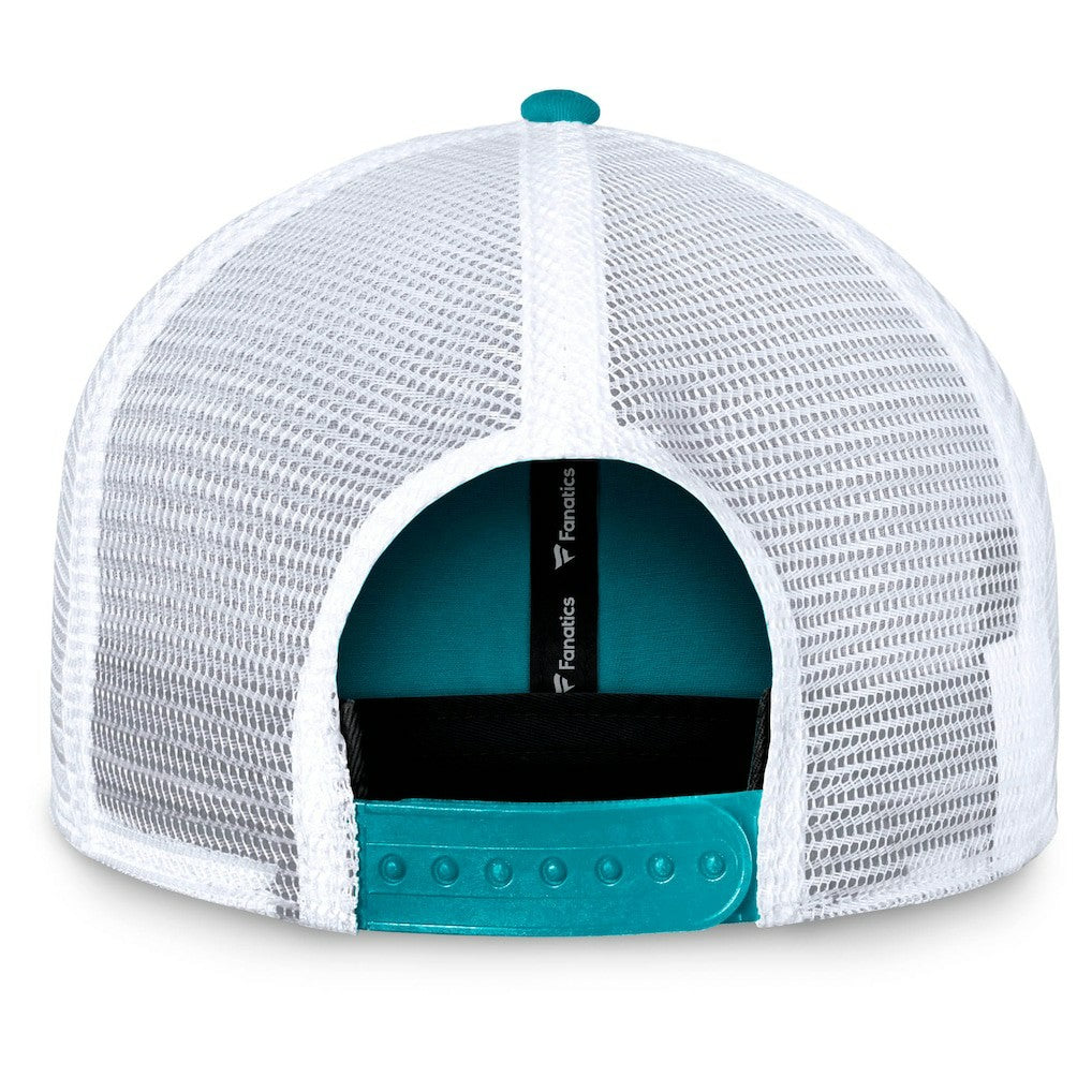 Fanatics Miami Dolphins Timeout Trucker Adjustable Hat Aqua
