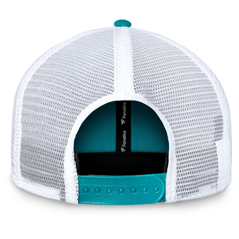 Fanatics Miami Dolphins Timeout Trucker Adjustable Hat Aqua