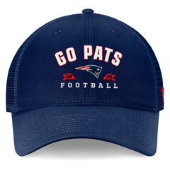 Fanatics New England Patriots Timeout Trucker Adjustable Hat Navy