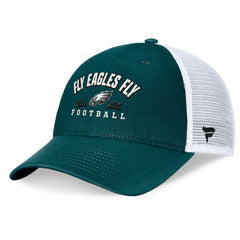 Fanatics Philadelphia Eagles Timeout Trucker Adjustable Hat Midnight Green