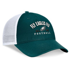 Fanatics Philadelphia Eagles Timeout Trucker Adjustable Hat Midnight Green