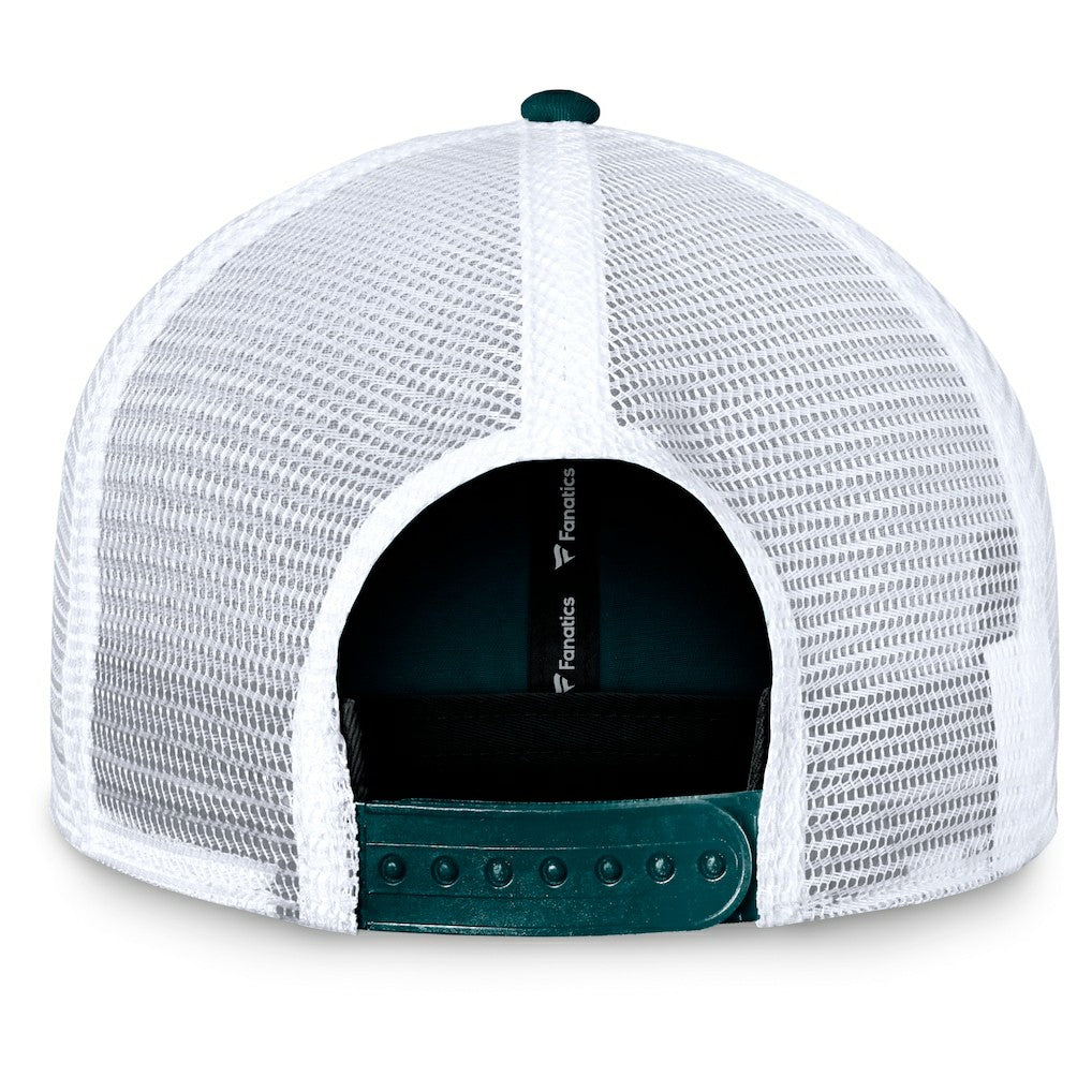 Fanatics Philadelphia Eagles Timeout Trucker Adjustable Hat Midnight Green