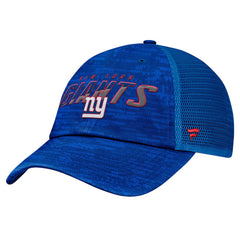 Fanatics New York Giants Challenge Trucker Adjustable Hat Heather Royal