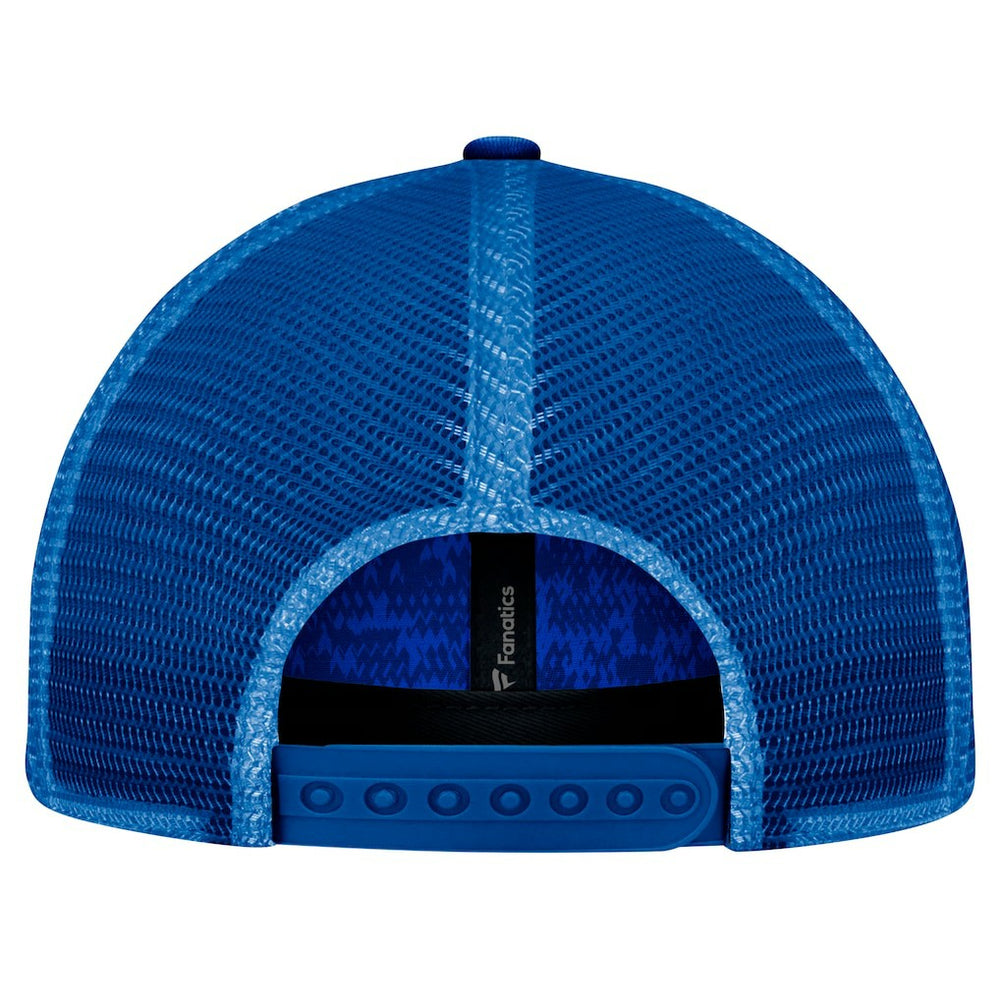 Fanatics New York Giants Challenge Trucker Adjustable Hat Heather Royal