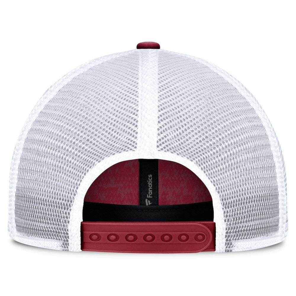 Fanatics Arizona Cardinals Challenge Trucker Adjustable Hat Heather Cardinal