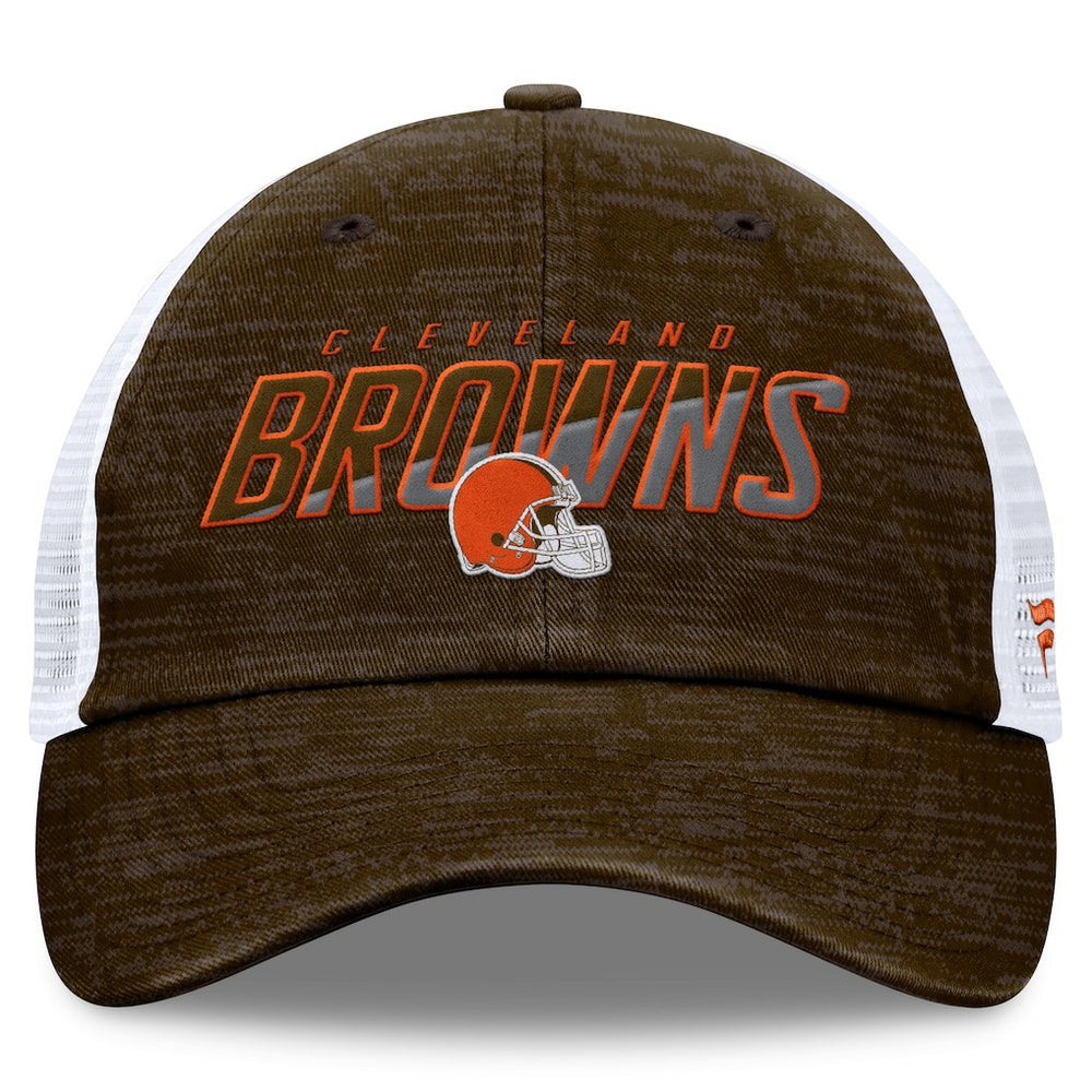 Fanatics Cleveland Browns Challenge Trucker Adjustable Hat Brown