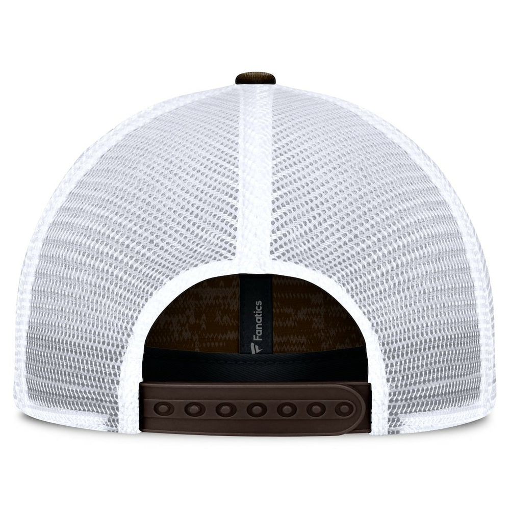 Fanatics Cleveland Browns Challenge Trucker Adjustable Hat Brown