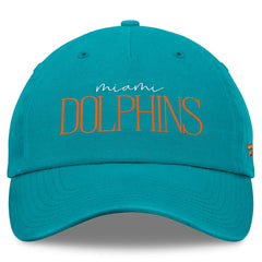 Fanatics Miami Dolphins Women's Review Unstructured Adjustable Hat Aqua