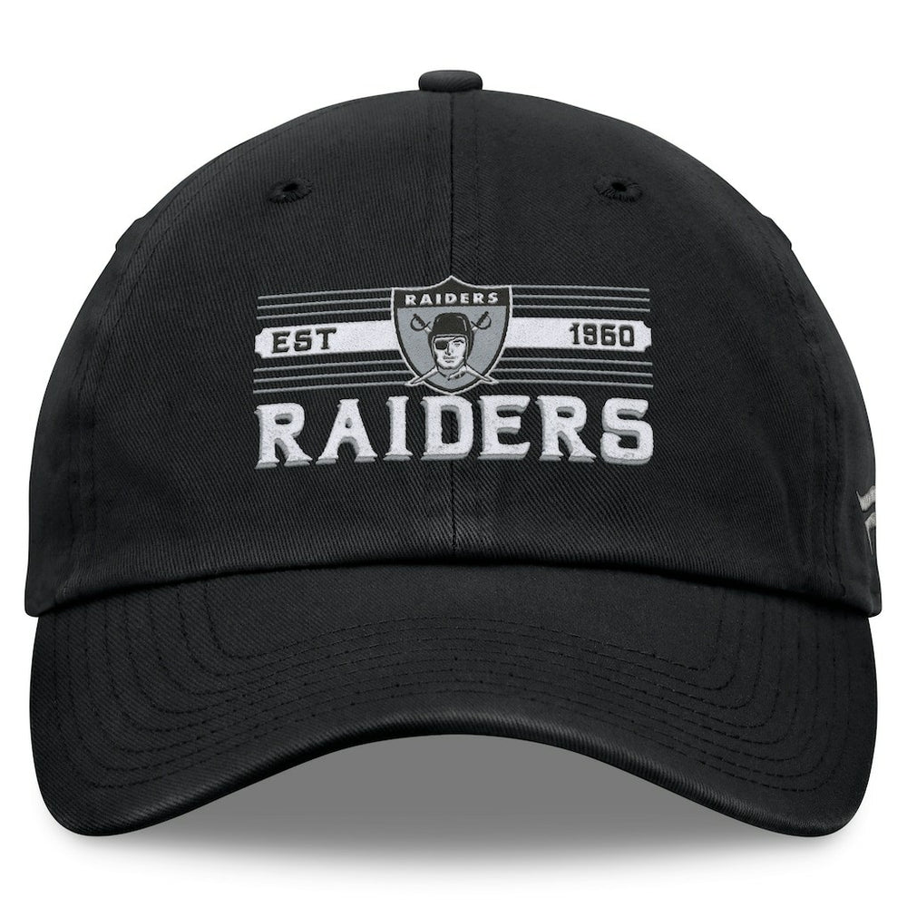 Fanatics Las Vegas Raiders Vintage Delay Adjustable Hat Black