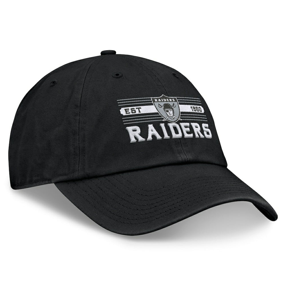 Fanatics Las Vegas Raiders Vintage Delay Adjustable Hat Black