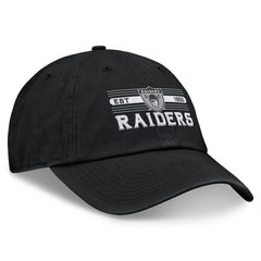 Fanatics Las Vegas Raiders Vintage Delay Adjustable Hat Black