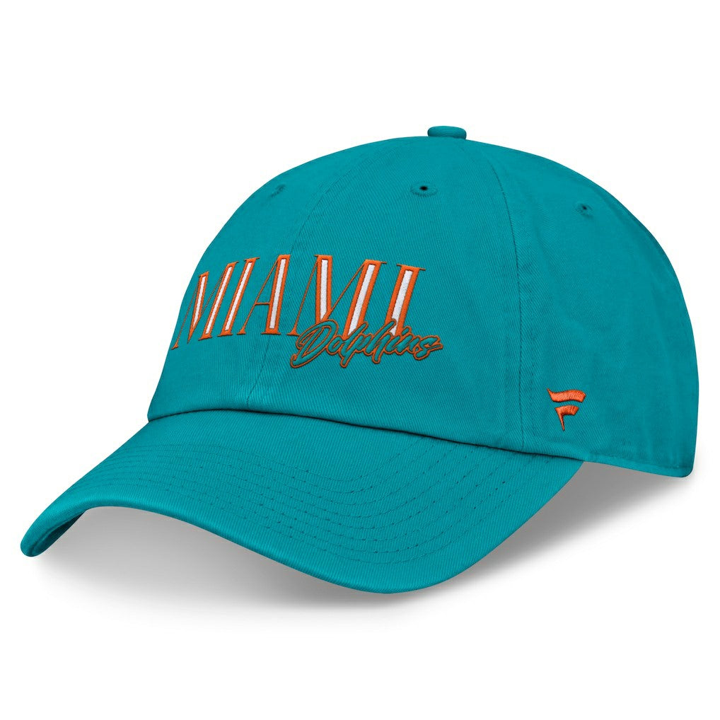 Fanatics Miami Dolphins Women's City Adjustable Hat Aqua