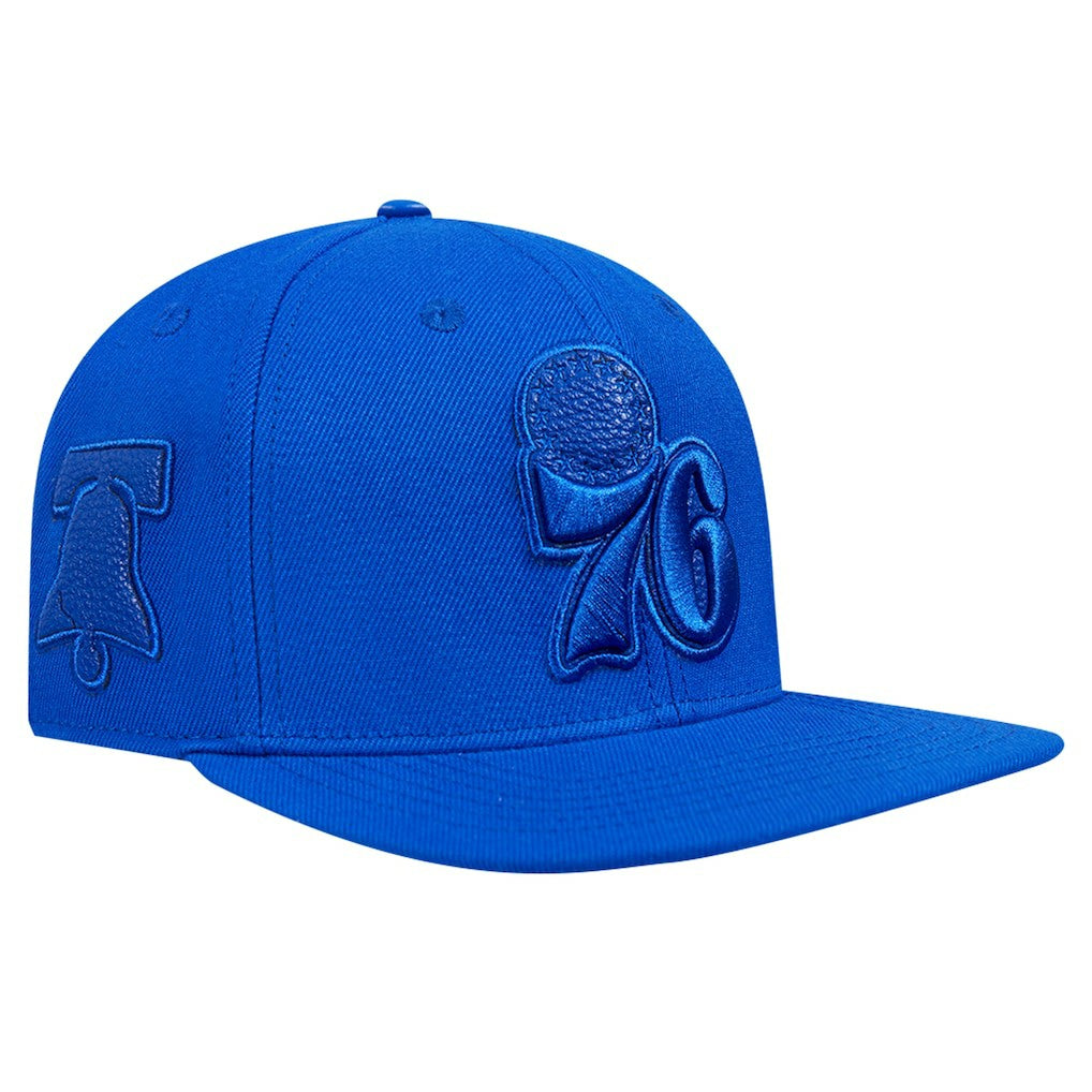 Philadelphia 76ers Pro Standard Triple Tonal Snapback Hat Royal