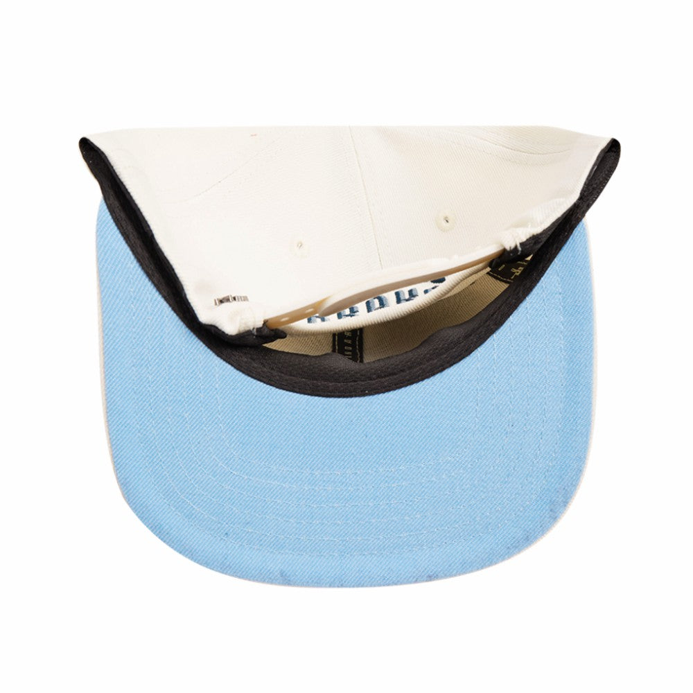 Seattle Kraken Pro Standard Retro Classic Logo Snapback Hat - Cream - NHL 200885627