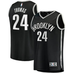 Cam Thomas Brooklyn Nets Big & Tall Fast Break Player Jersey Black Icon Edition | Fanatics outlet