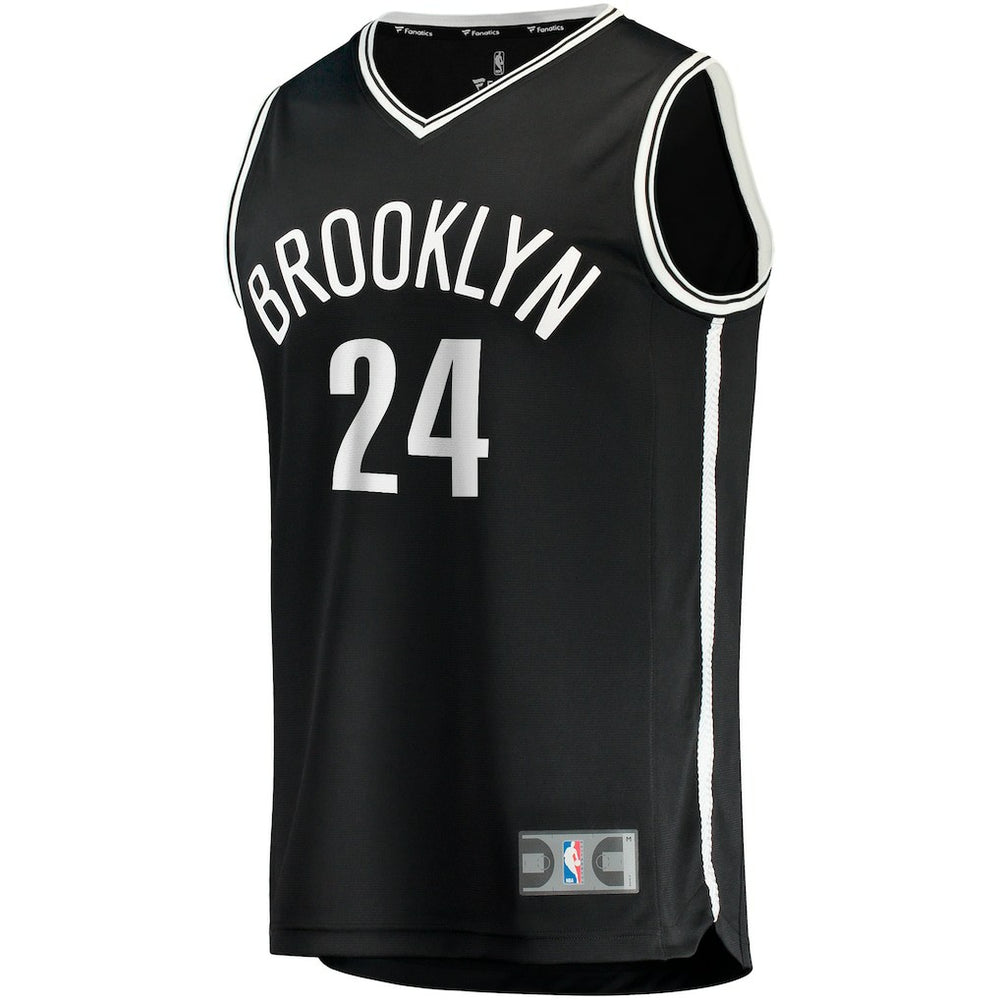 Cam Thomas Brooklyn Nets Big & Tall Fast Break Player Jersey Black Icon Edition | Fanatics outlet