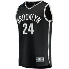 Cam Thomas Brooklyn Nets Big & Tall Fast Break Player Jersey Black Icon Edition | Fanatics outlet