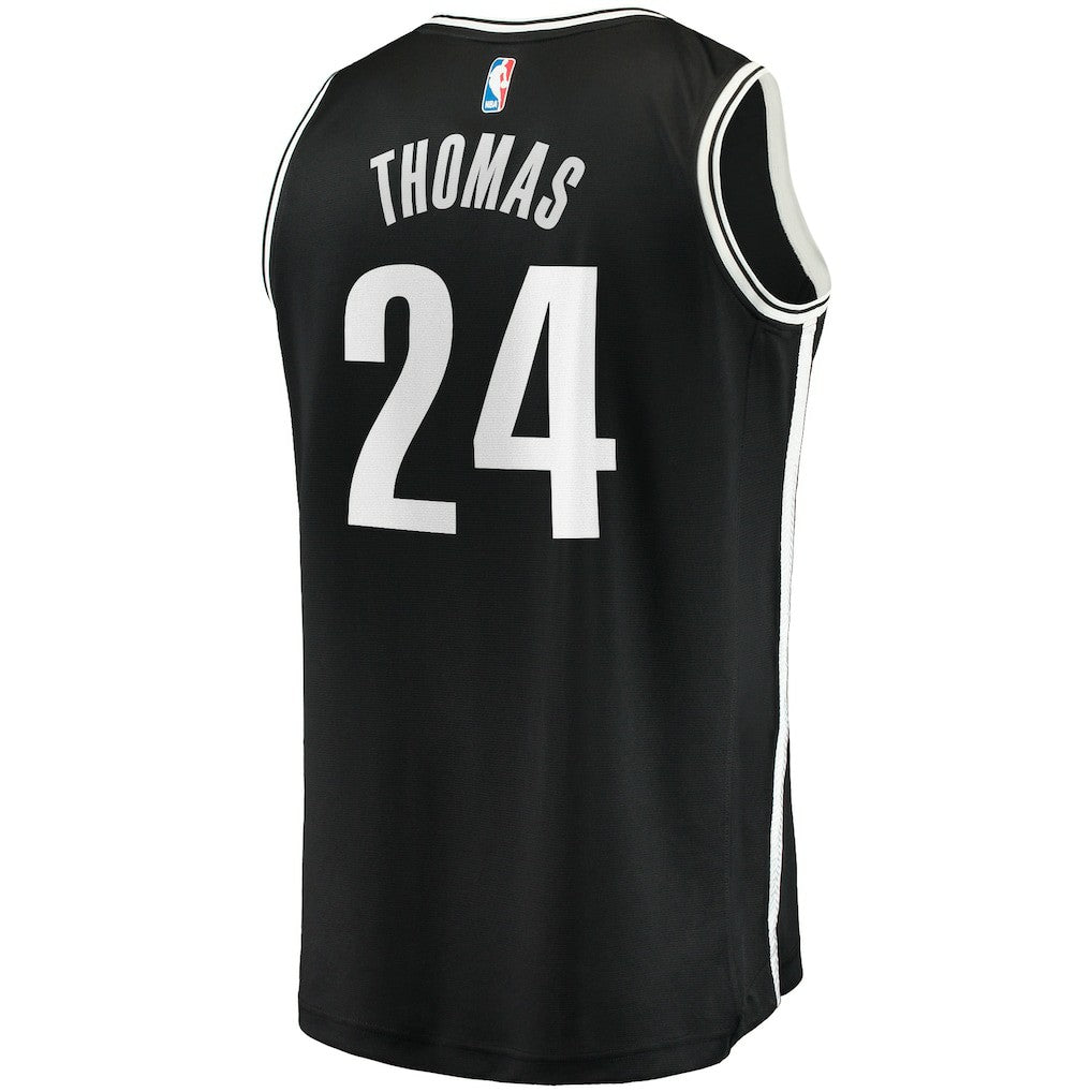 Cam Thomas Brooklyn Nets Big & Tall Fast Break Player Jersey Black Icon Edition | Fanatics outlet