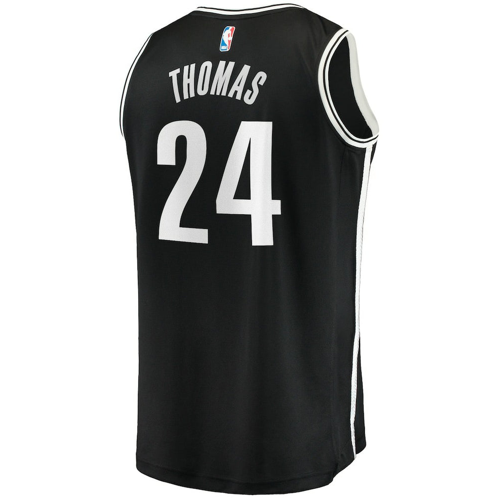 Cam Thomas Brooklyn Nets Big & Tall Fast Break Player Jersey Black Icon Edition | Fanatics outlet