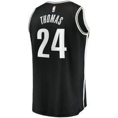 Cam Thomas Brooklyn Nets Big & Tall Fast Break Player Jersey Black Icon Edition | Fanatics outlet