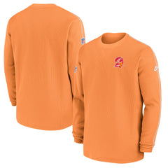 Nike Tampa Bay Buccaneers Alternate Logo Coach Long Sleeve Top Orange