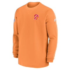 Nike Tampa Bay Buccaneers Alternate Logo Coach Long Sleeve Top Orange