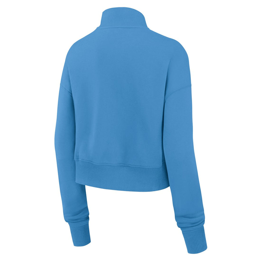 Nike Tennessee Titans Women's Rewind Phoenix Half-Zip Sweatshirt Light Blue