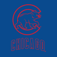 Chicago Cubs Fanatics Women's Backup Option Pullover Hoodie - Royal/White - Fanatics Discount