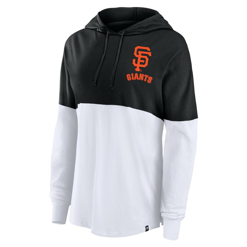 San Francisco Giants Fanatics Women's Backup Option Pullover Hoodie - Black/White - Fanatics Online