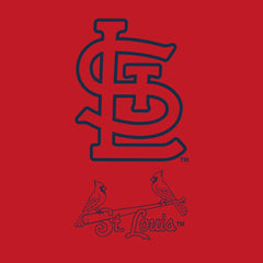 St. Louis Cardinals Fanatics Women's Backup Option Pullover Hoodie - Red/White - Fanatics Sale