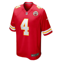 Nike Rashee Rice Kansas City Chiefs Game Jersey Red