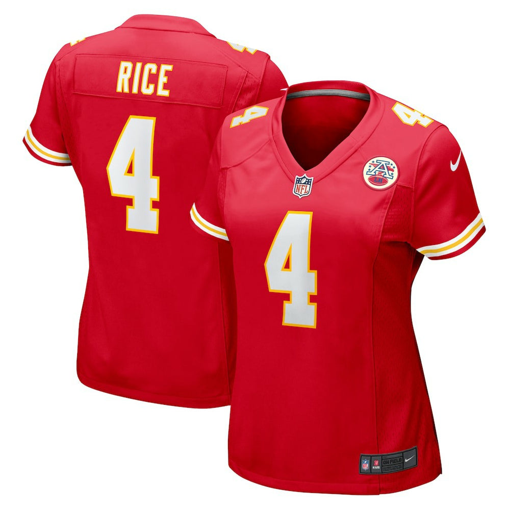 Nike Rashee Rice Kansas City Chiefs Women's Game Jersey Red