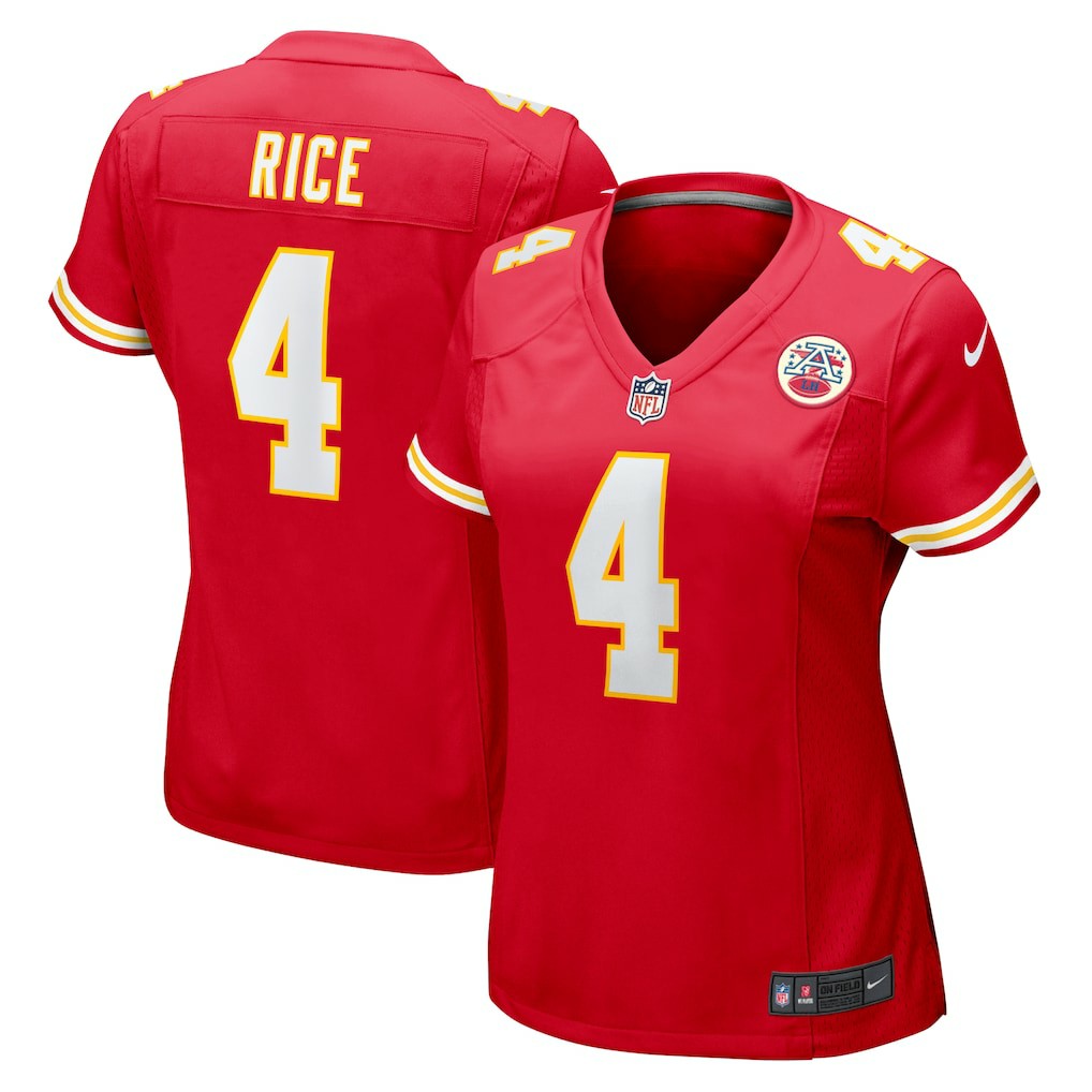 Nike Rashee Rice Kansas City Chiefs Women's Game Jersey Red