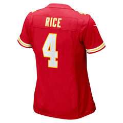 Nike Rashee Rice Kansas City Chiefs Women's Game Jersey Red