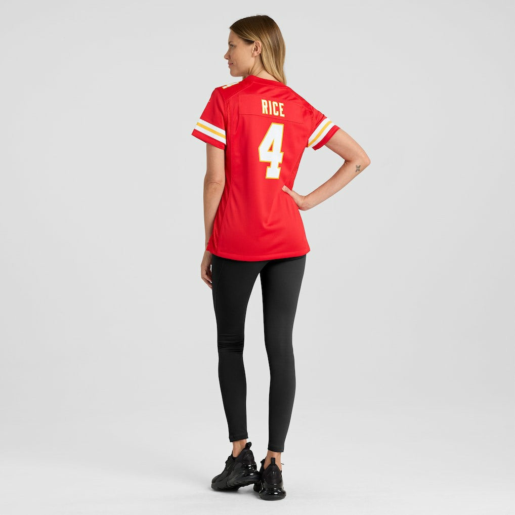 Nike Rashee Rice Kansas City Chiefs Women's Game Jersey Red