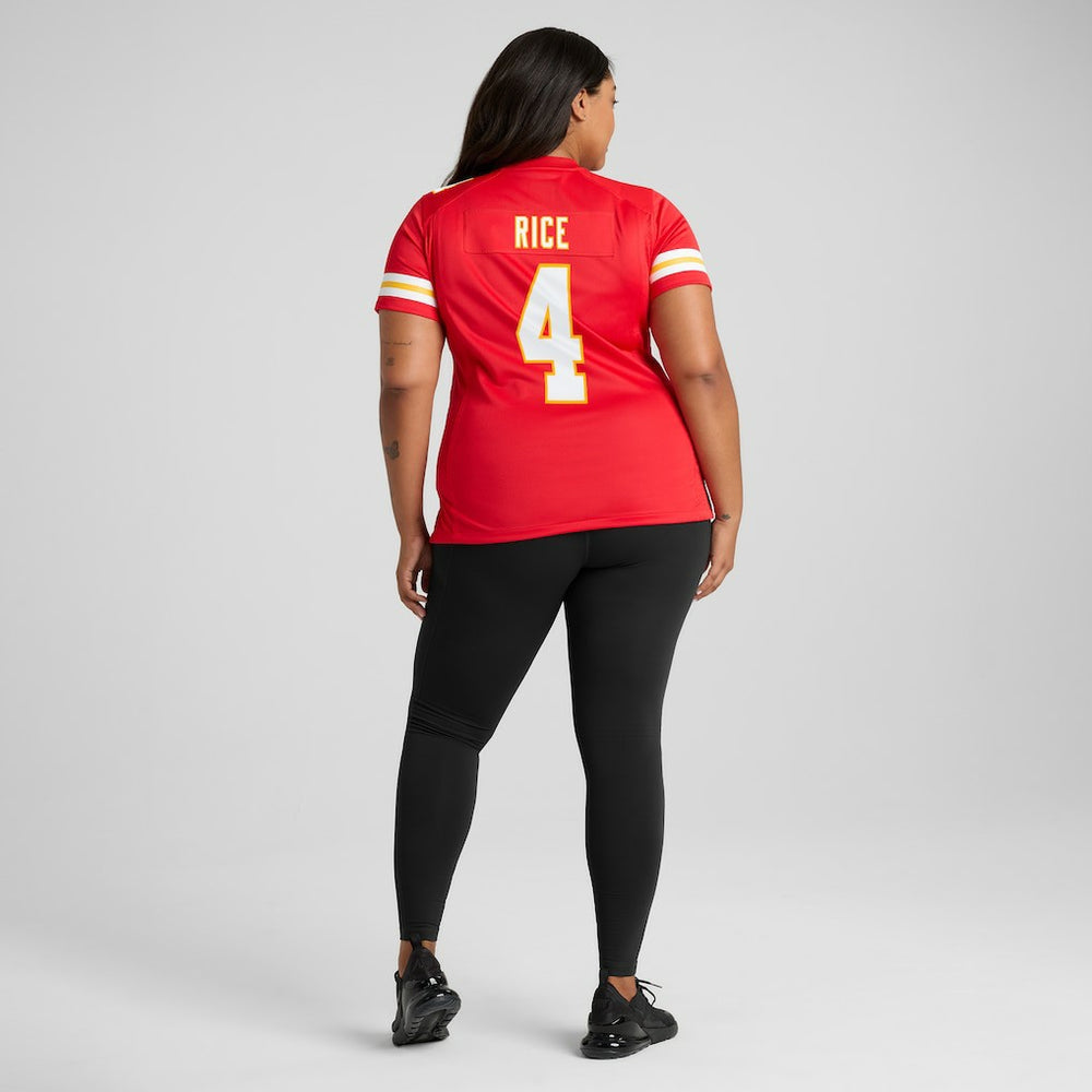 Nike Rashee Rice Kansas City Chiefs Women's Game Jersey Red